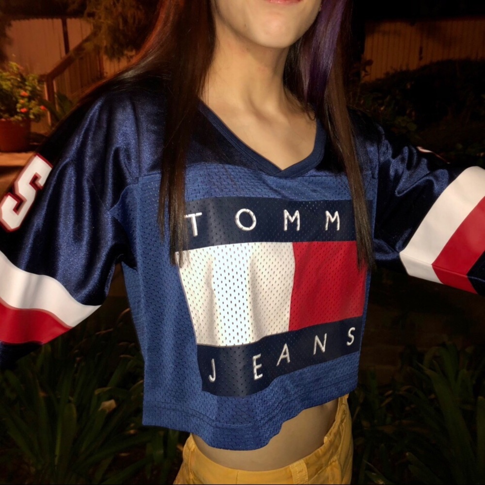 NWT Tommy Hilfiger mesh crop
